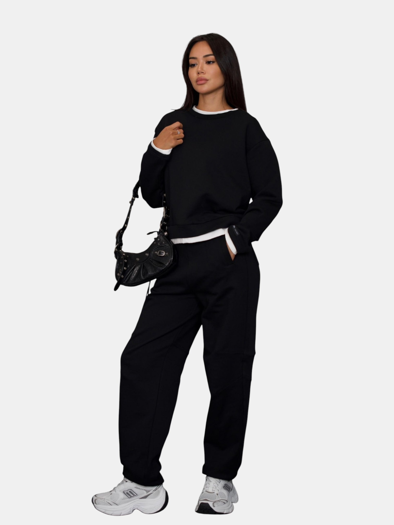 Костюм двойка PRADA черный 3201 Костюм двойка PRADA черный 3201