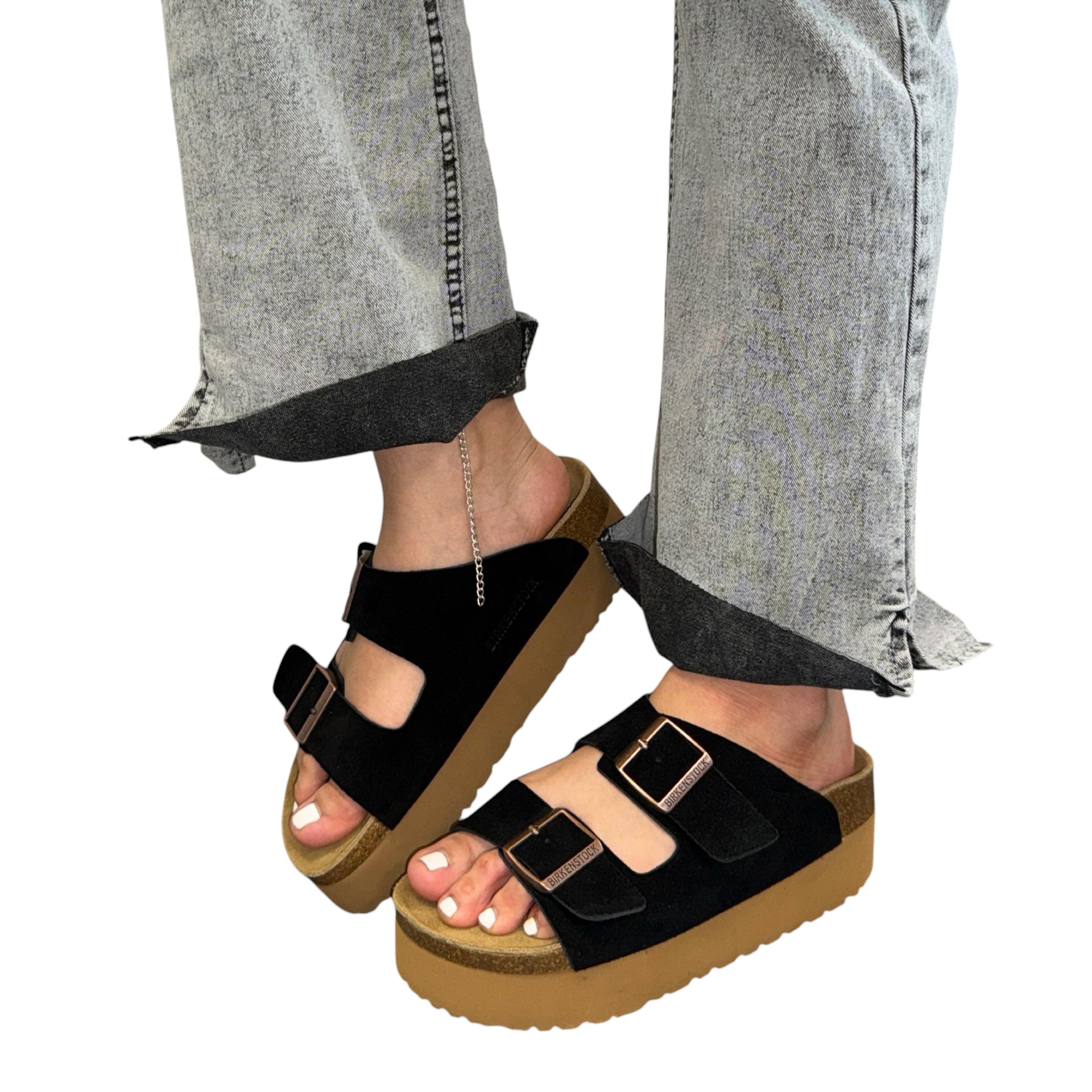 Шлепанцы женские BIRKENSTOCK натуральная замша темно синие 3110 Шлепанцы женские BIRKENSTOCK натуральная замша темно синие 3110