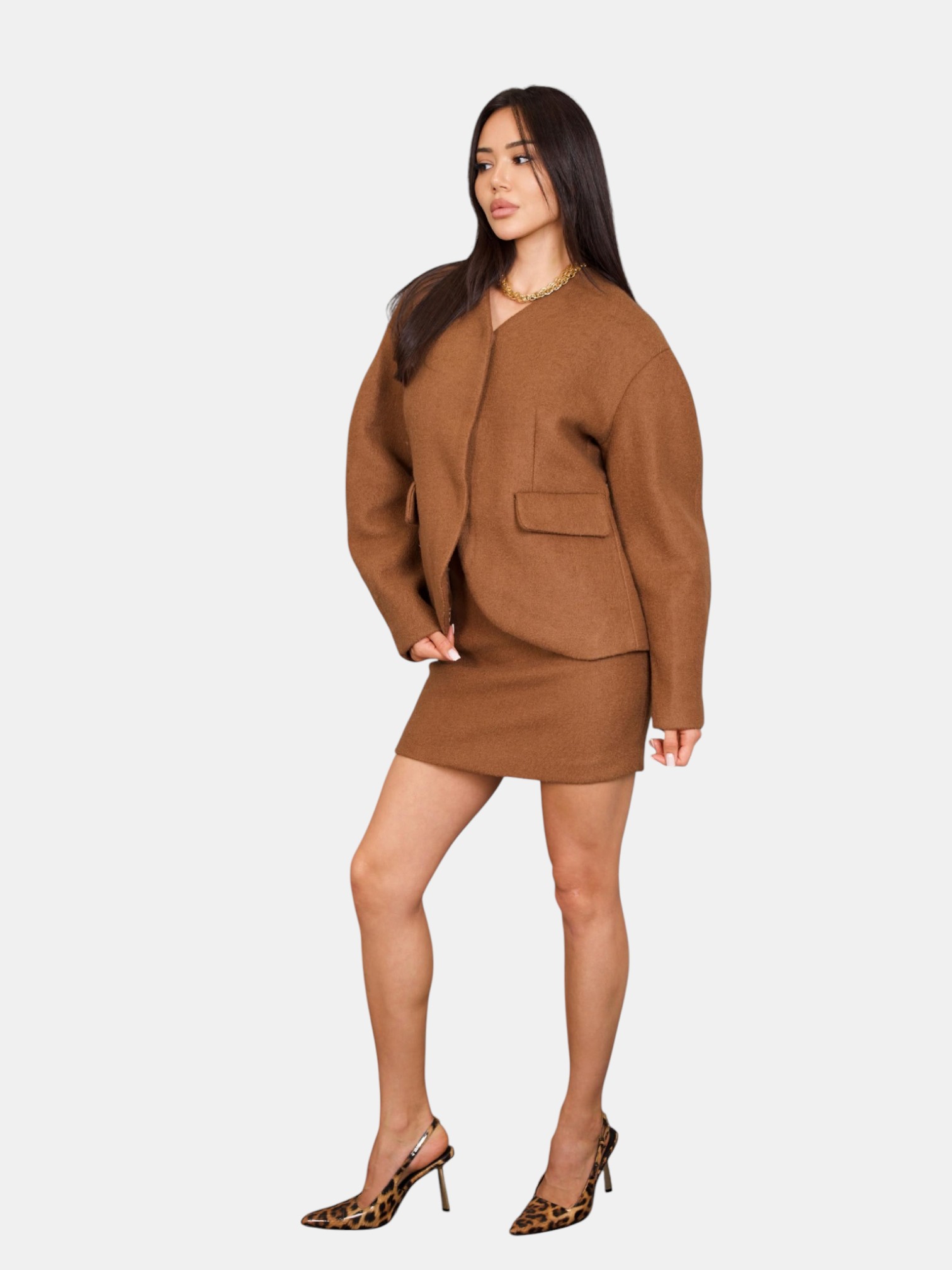 Костюм двойка с юбкой