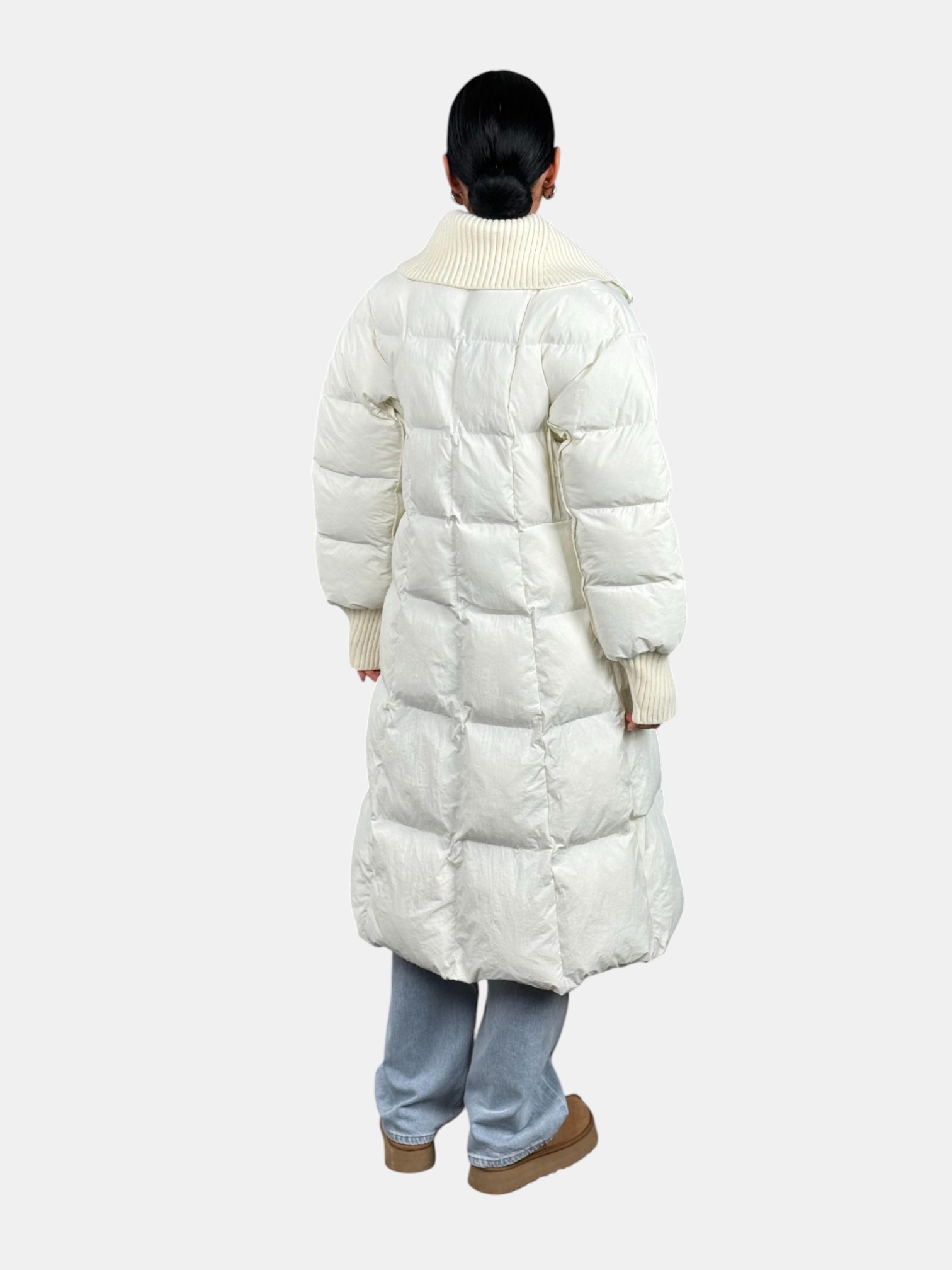 Длинный пуховик MONCLER