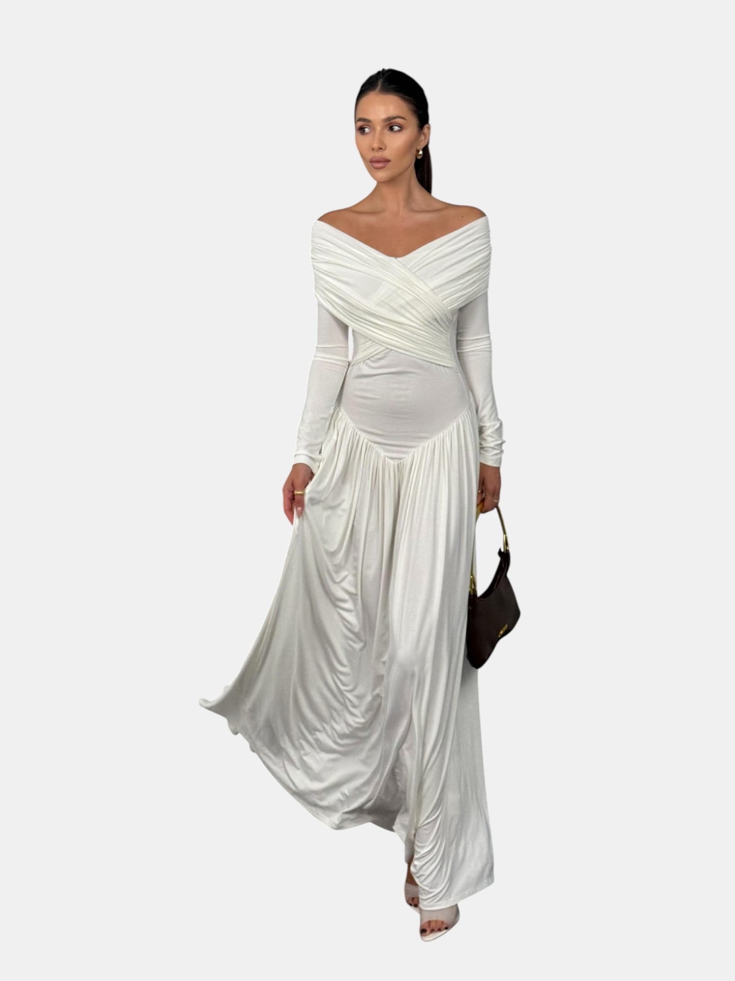 Платье вечернее белое 3172 Платье вечернее белое 3172