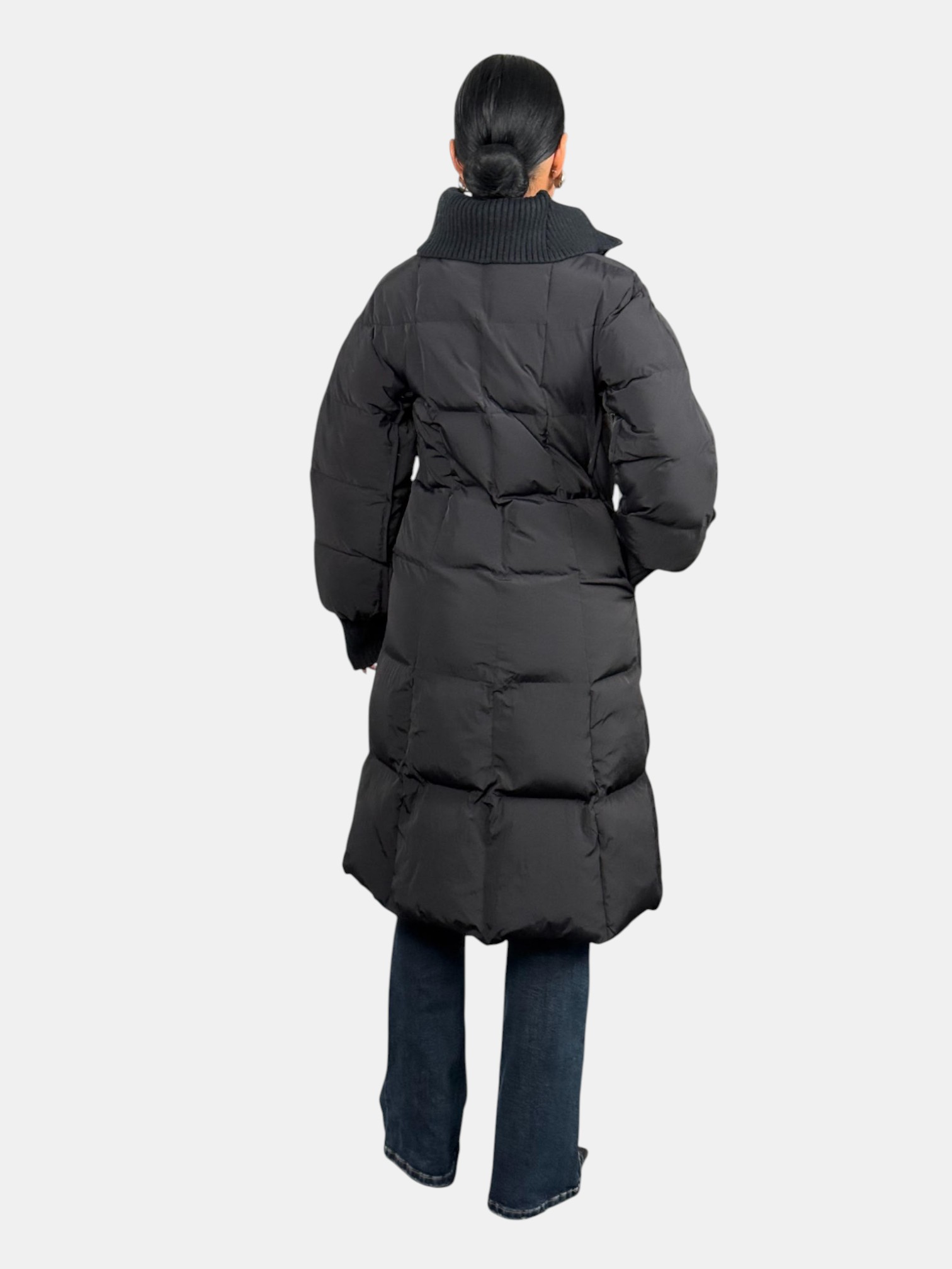 Длинный пуховик MONCLER
