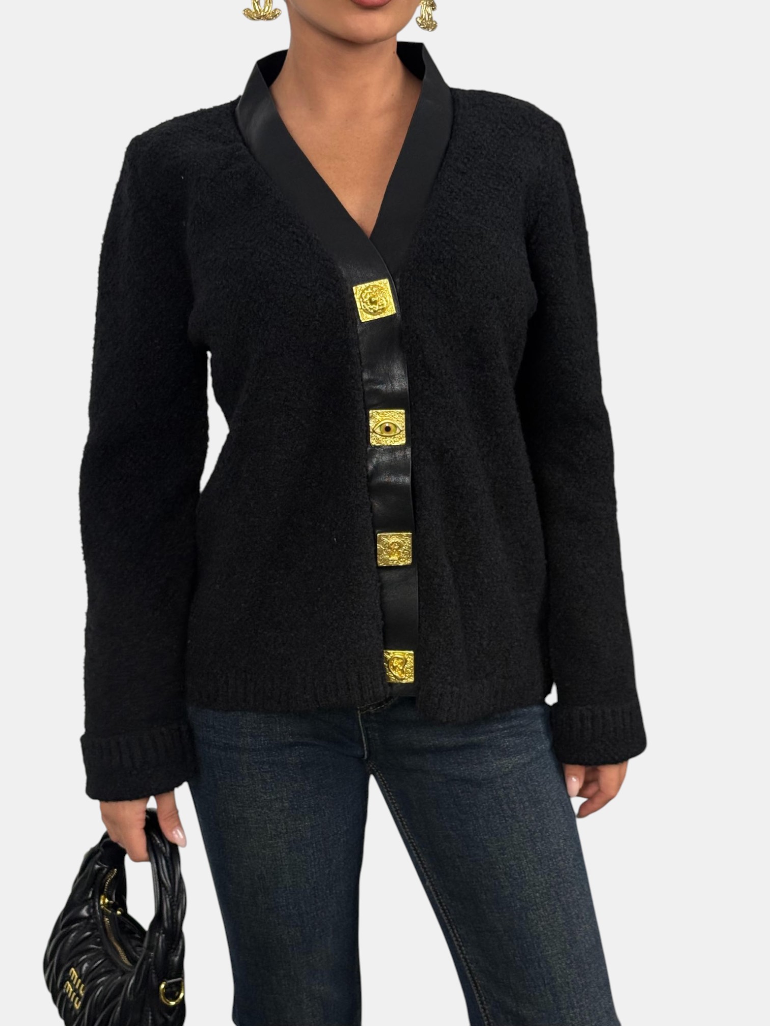 Кардиган Schiaparelli черный