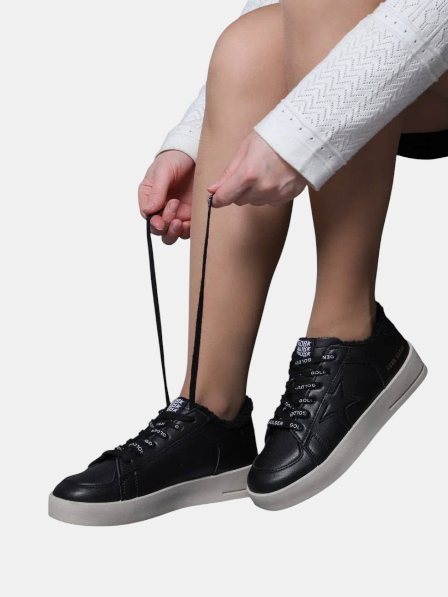 Кеды зимние Golden goose Hi Star