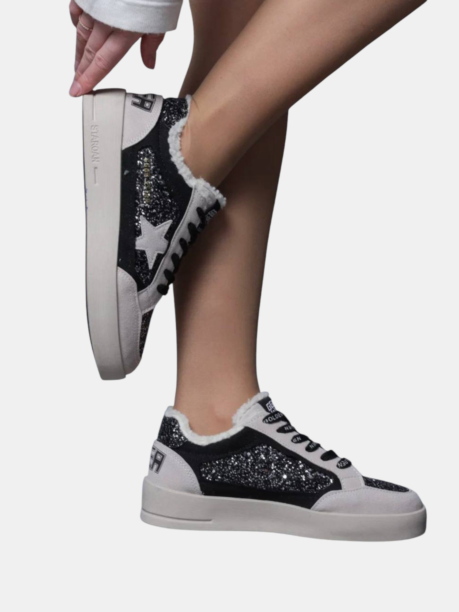 Кеды зимние Golden goose Hi Star