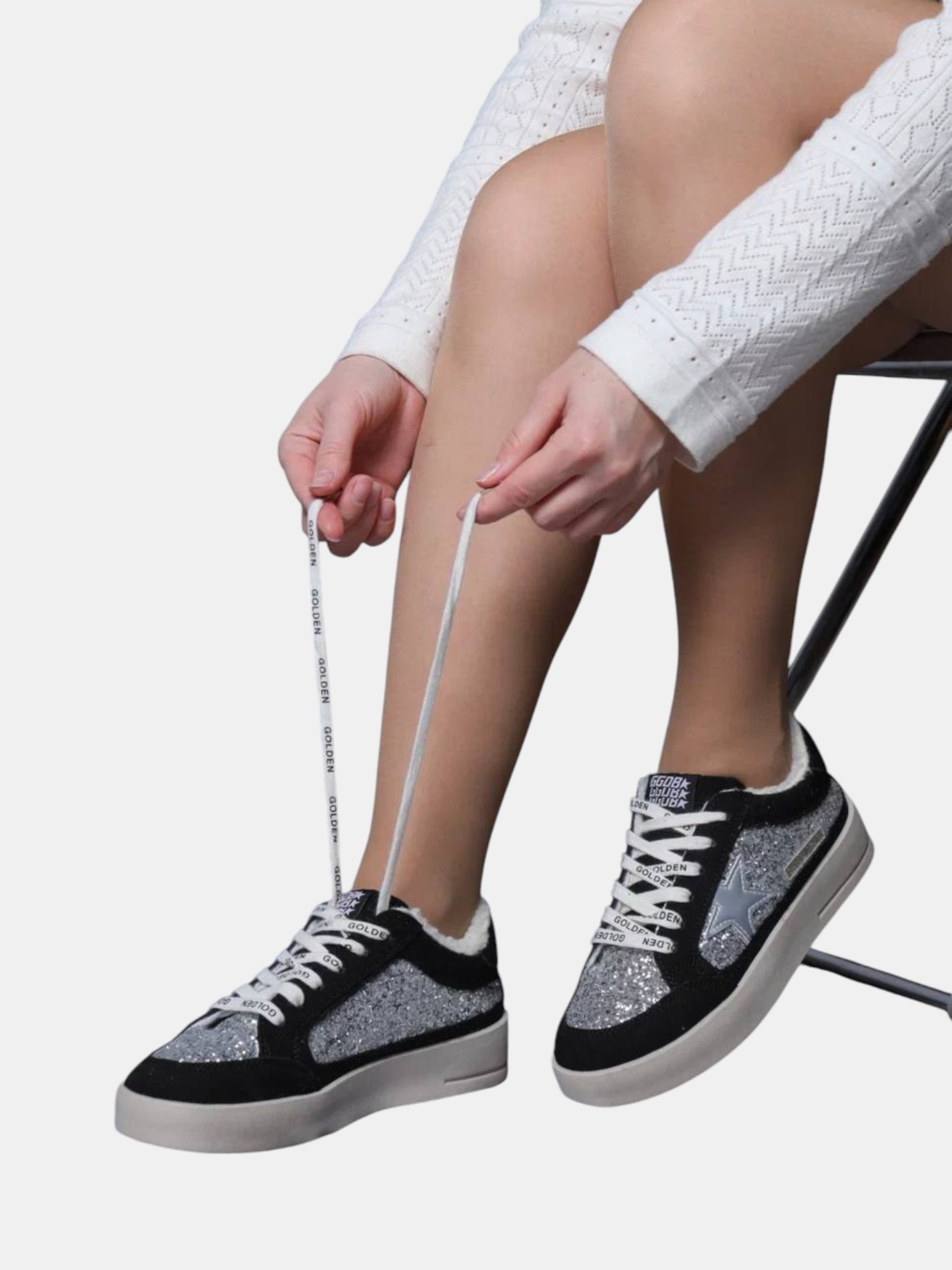 Кеды зимние Golden goose