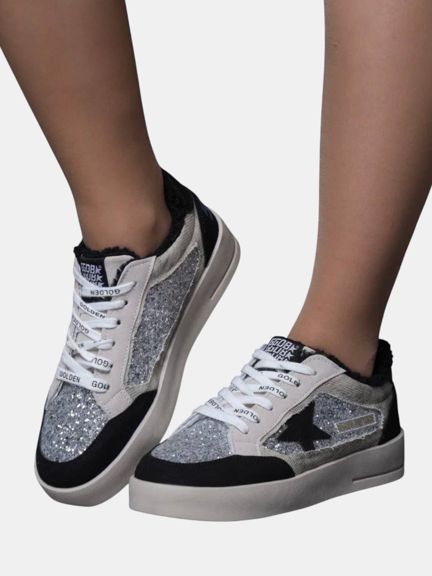 Кеды зимние Golden goose