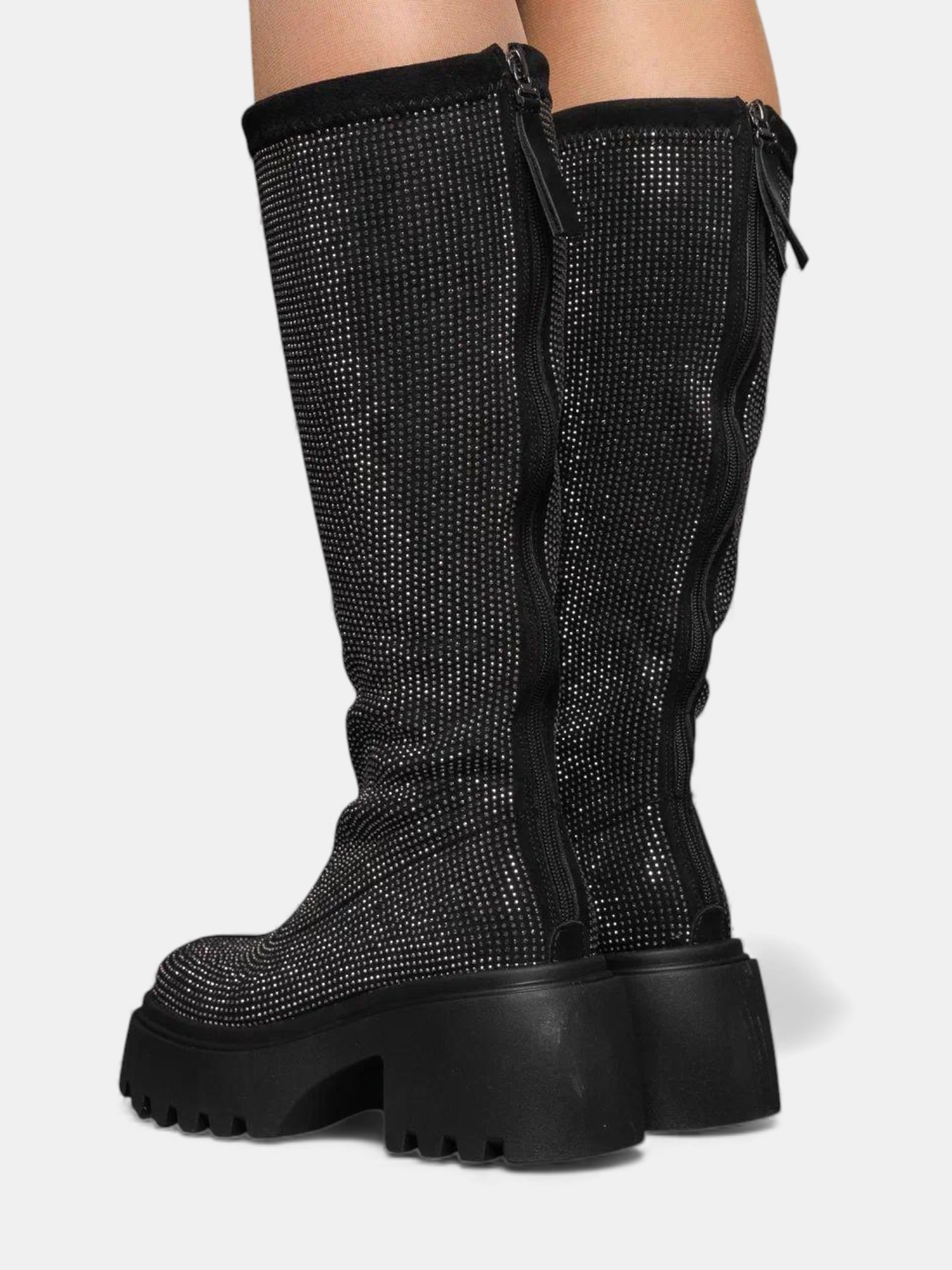 Сапоги с камнями демисезон