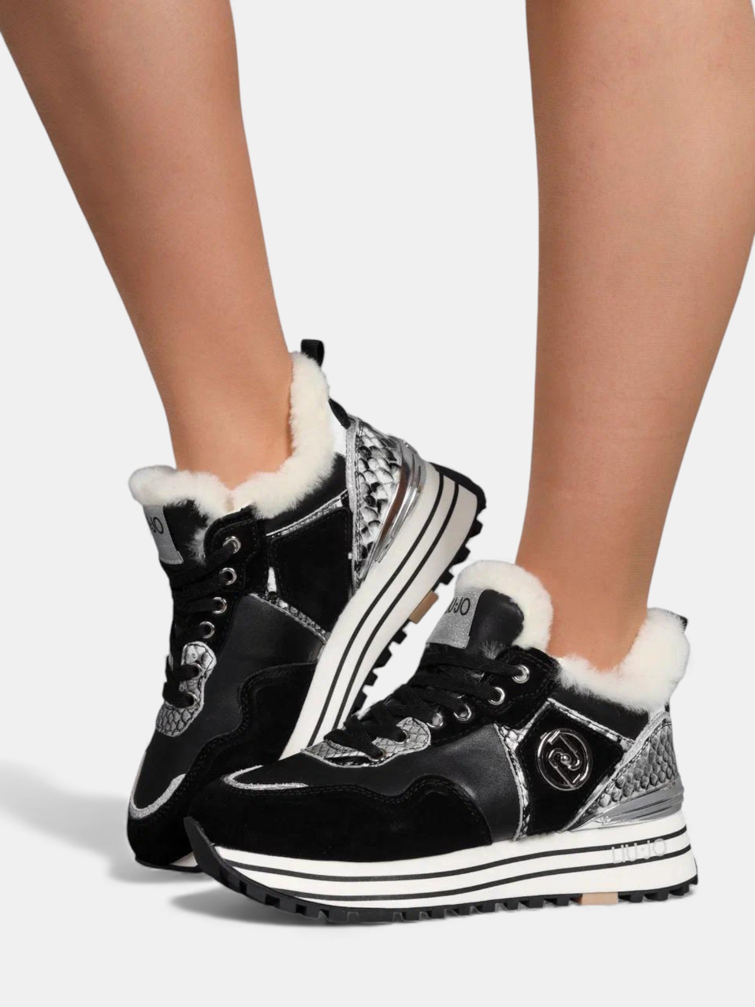 Кроссовки зимние LIU-JO черные 3332 Кроссовки зимние LIU-JO черные 3332