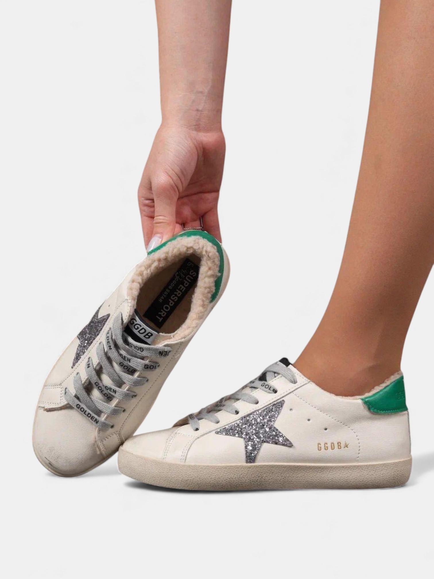 Кеды зимние Golden goose