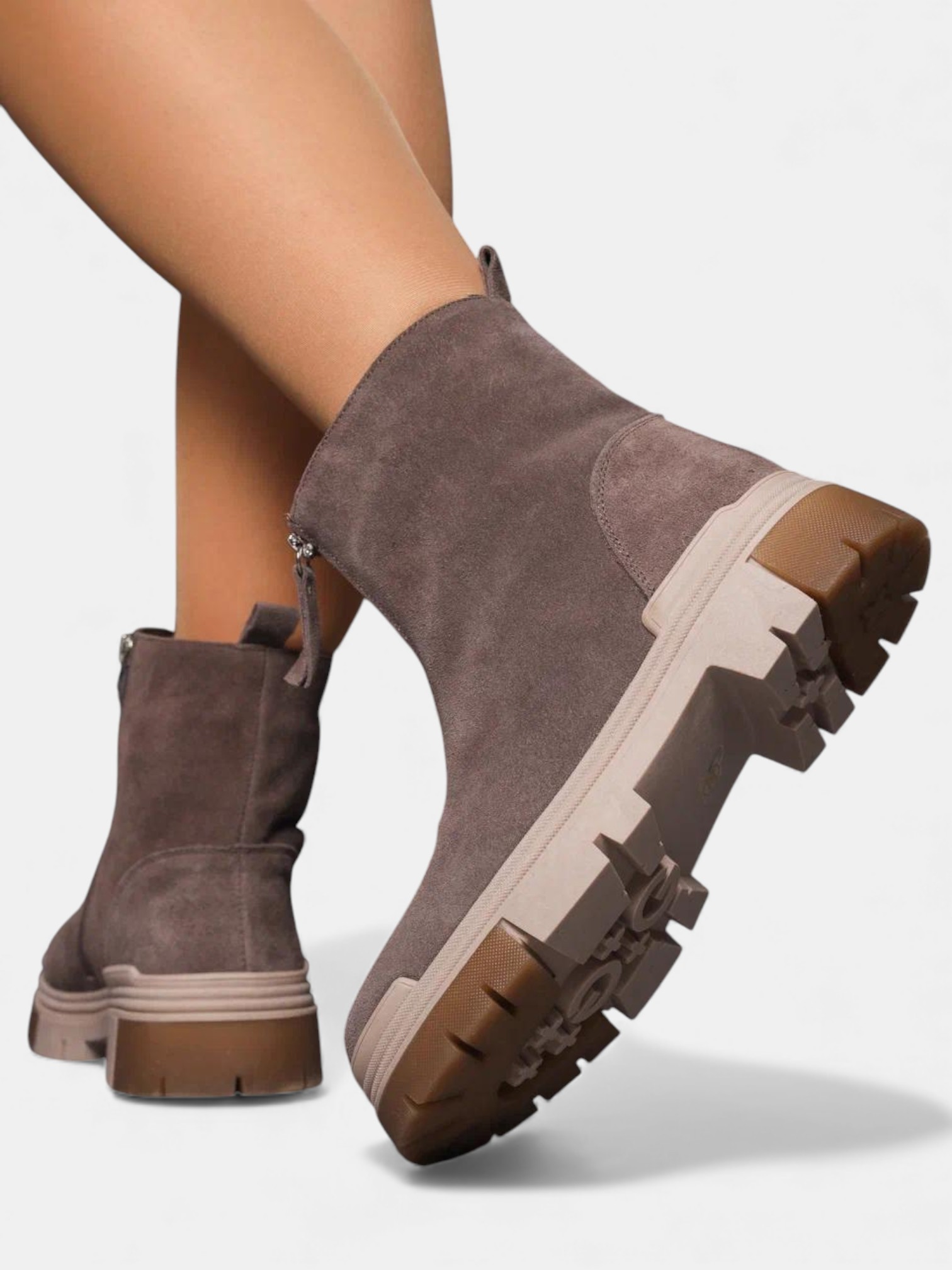 Ботинки зимние кожа