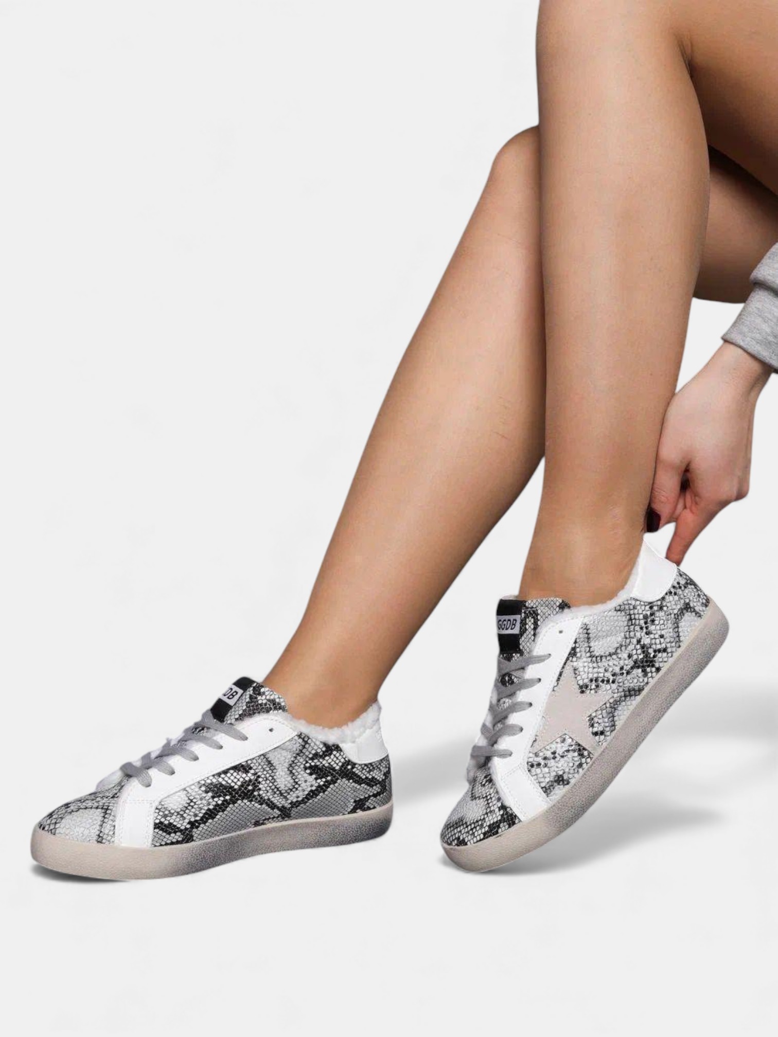 Кеды зимние Golden goose