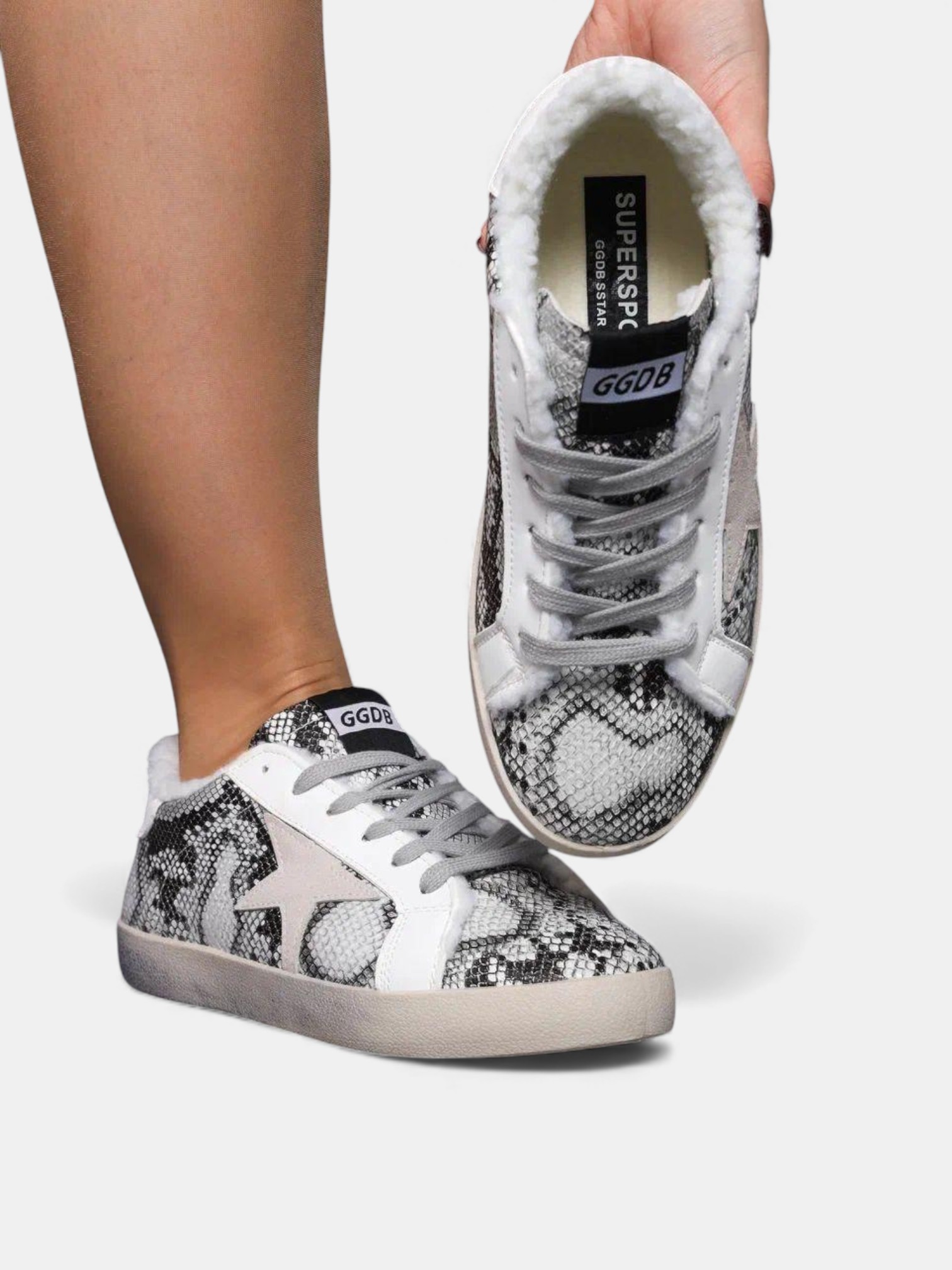 Кеды зимние Golden goose