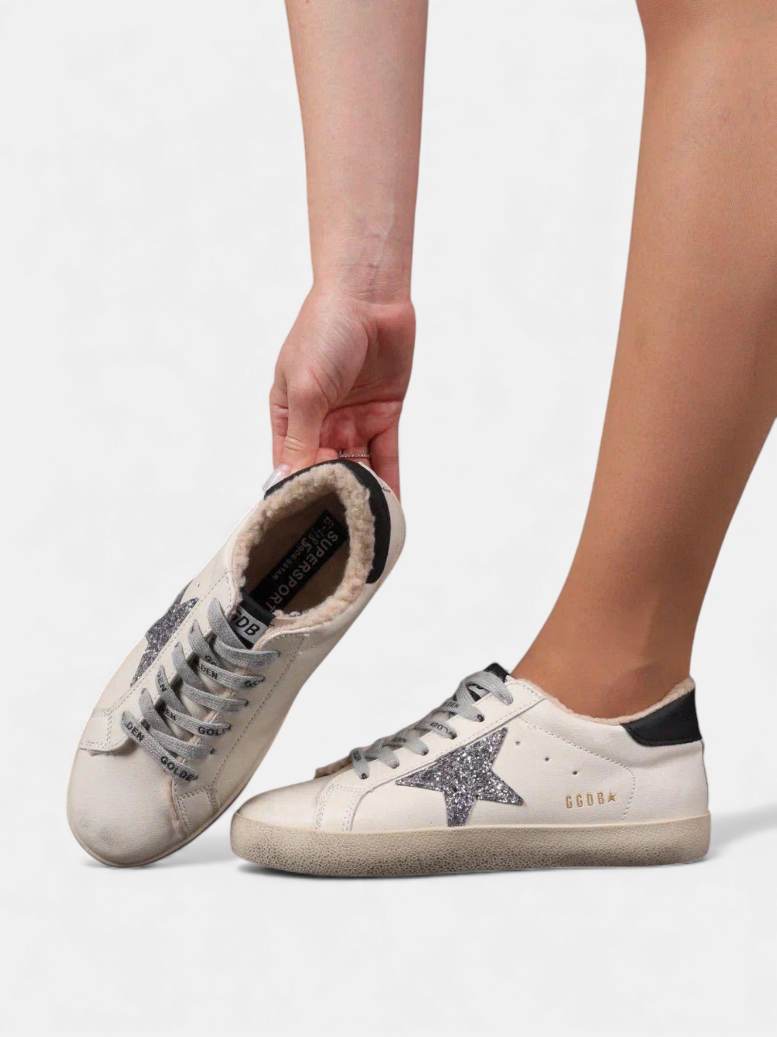 Кеды зимние Golden goose