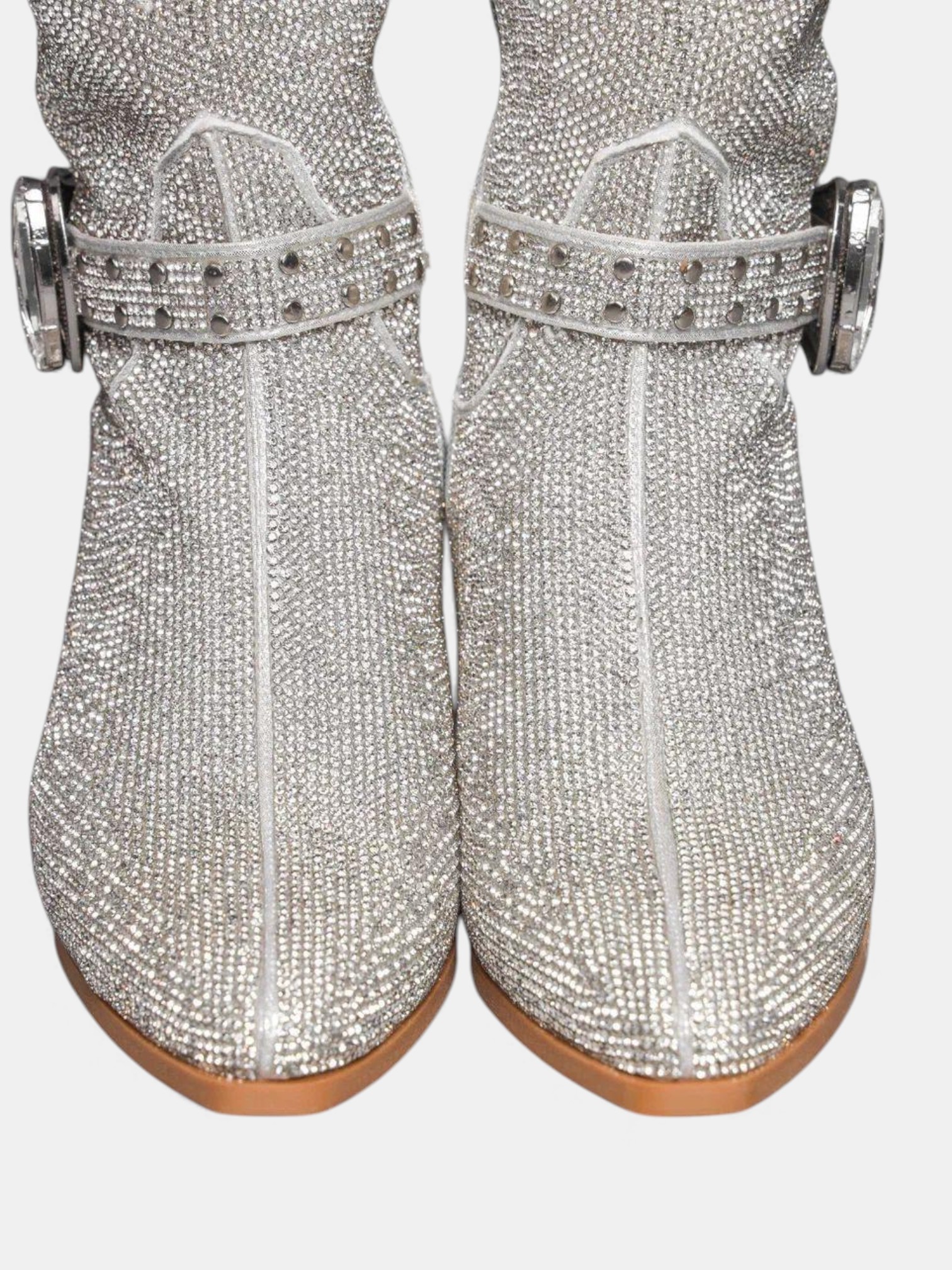 Сапоги казаки с камнями