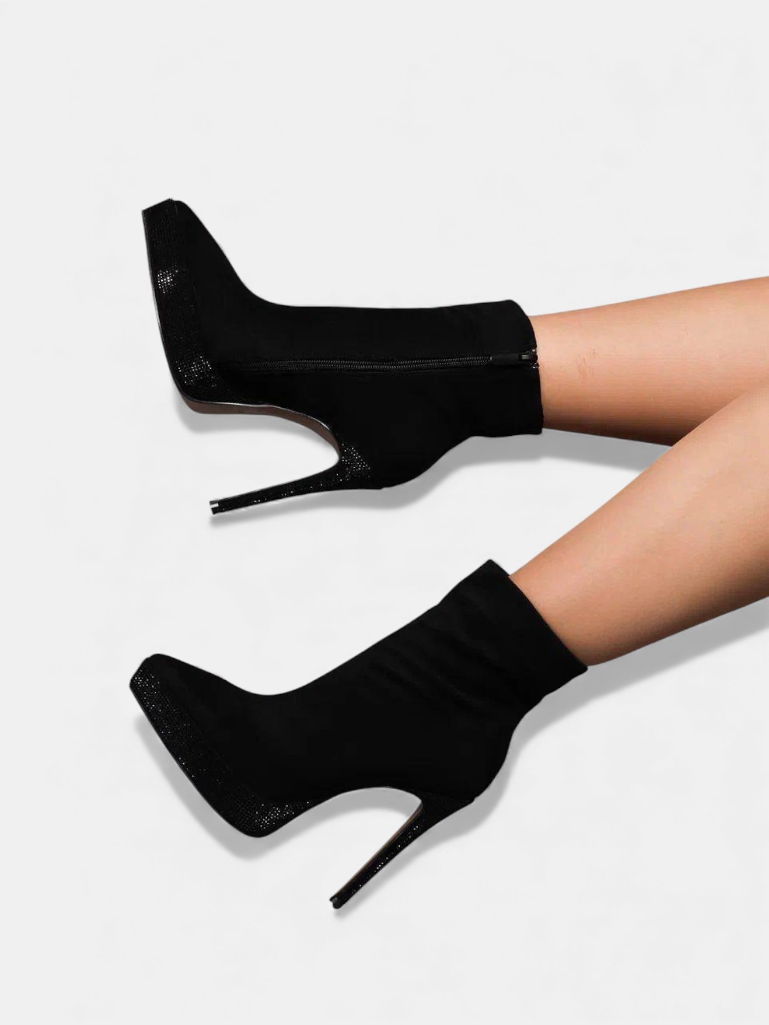 Полусапоги с камнями