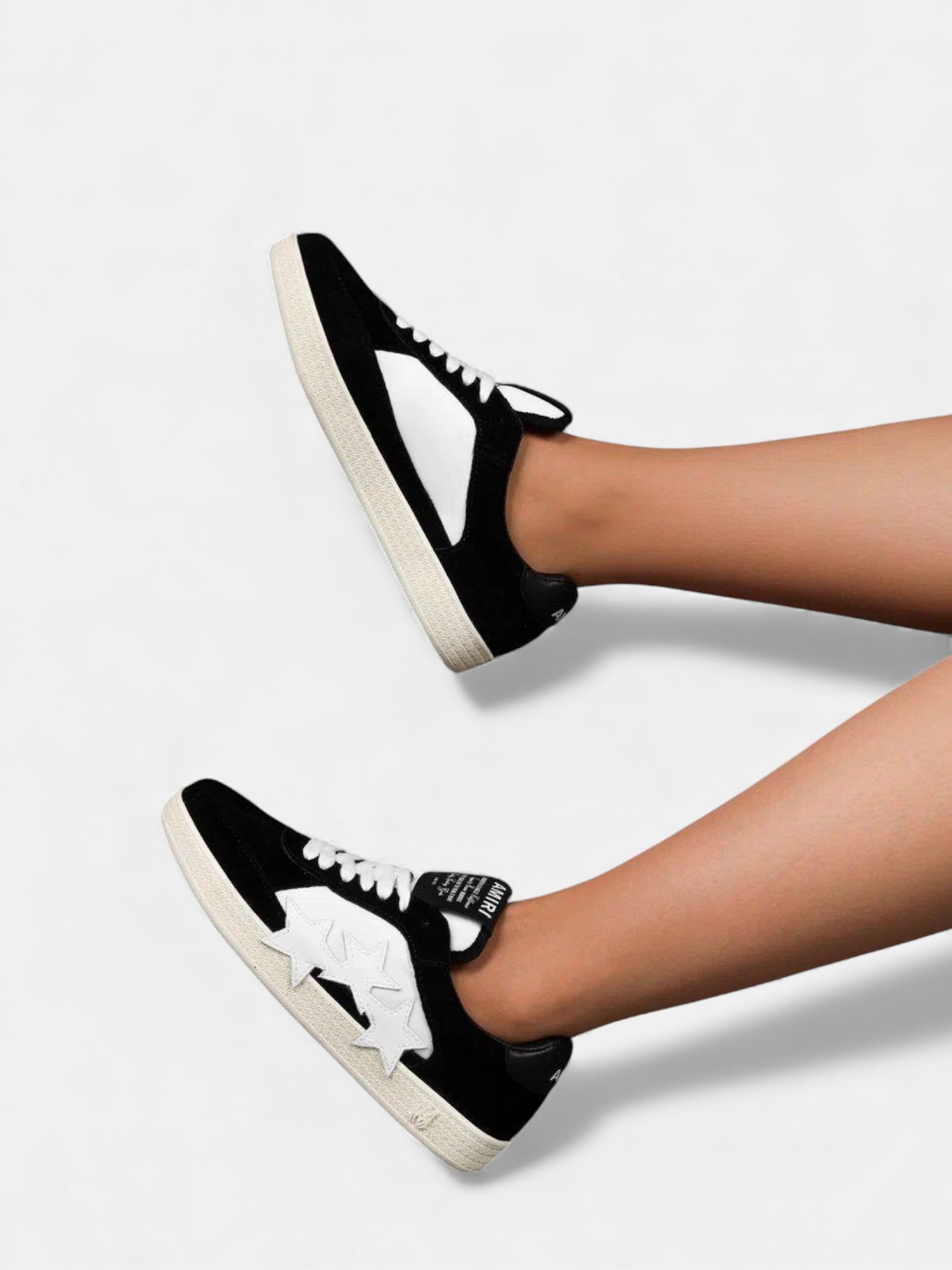 Кроссовки зимние AMIRI черные 3408