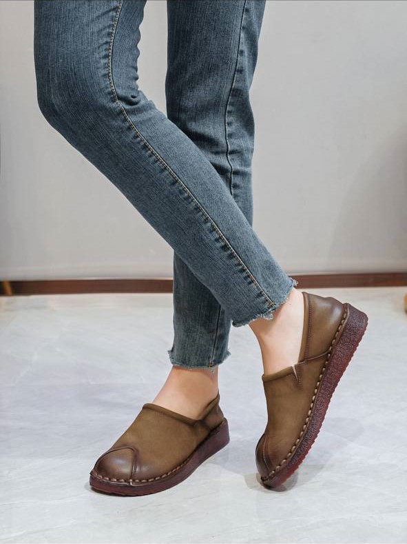 Туфли IVVA натуральная кожа 36-41 хаки