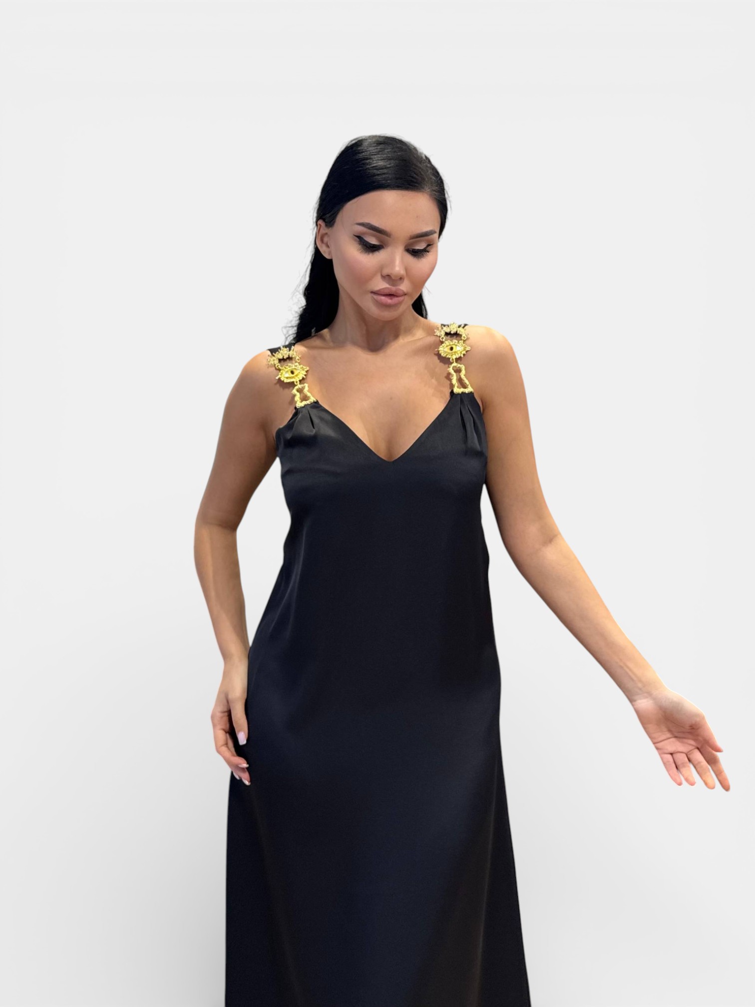 Платье SCHIAPARELLI черное 3460