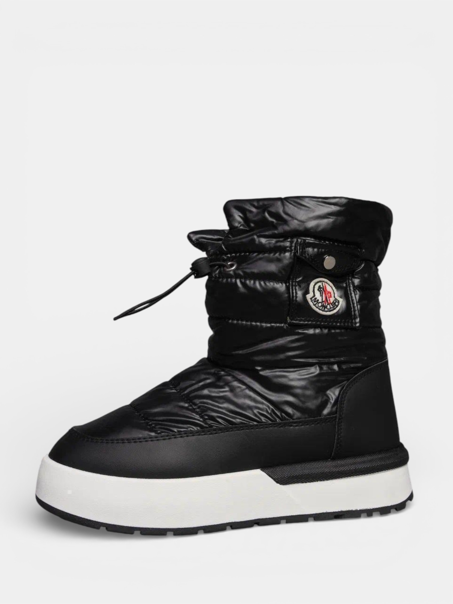 Дутики Moncler зимние черные 3430