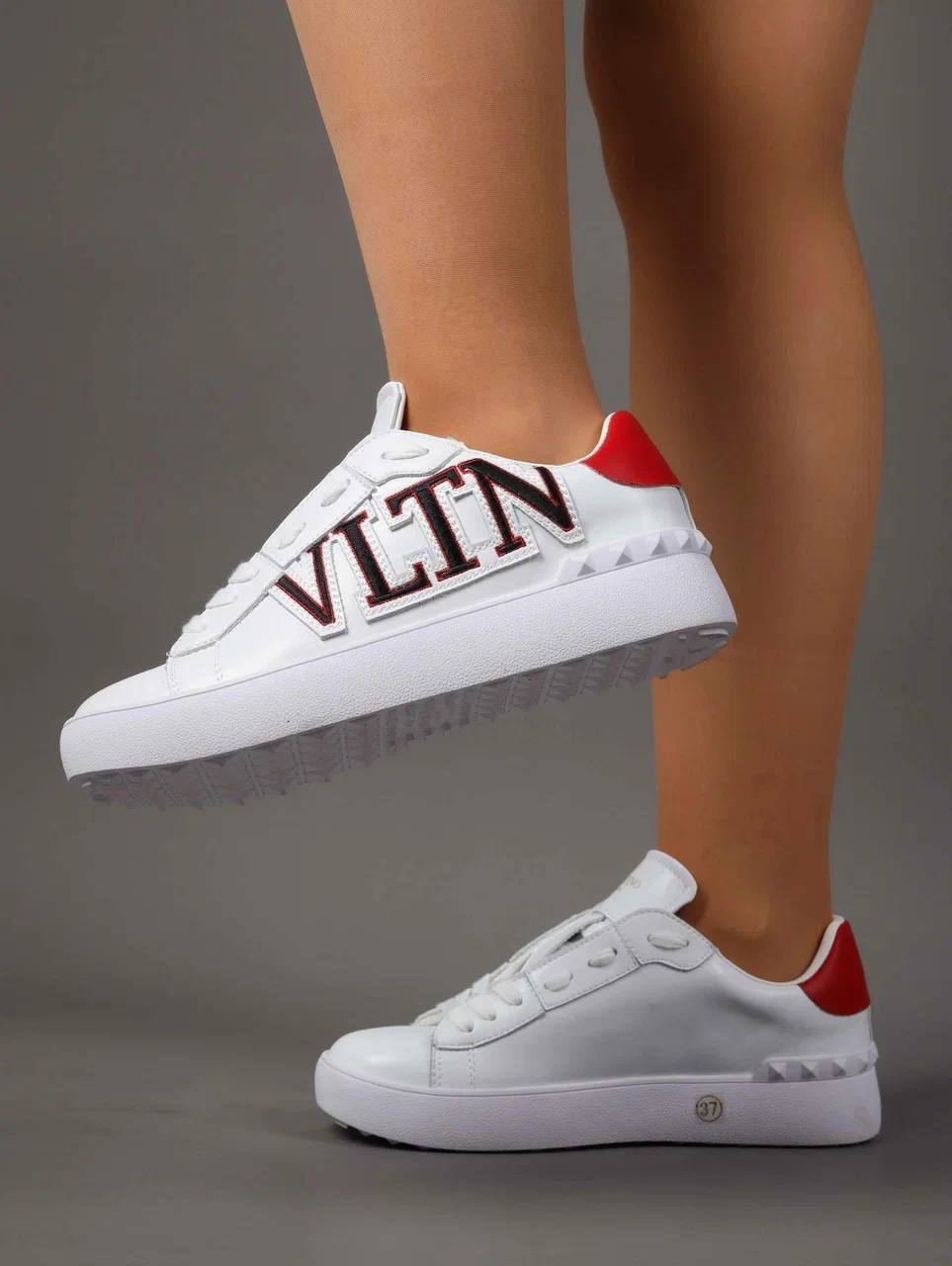 Кеды женские брендовые искусственная кожа белые 3564 Кеды женские брендовые искусственная кожа белые 3564