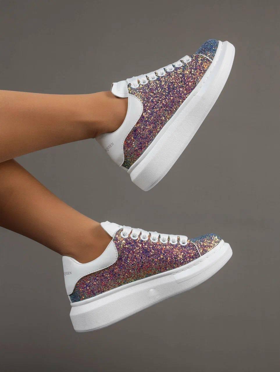 Кроссовки женские брендовые искусственная кожа перламутровые 3572 Кроссовки женские брендовые искусственная кожа перламутровые 3572