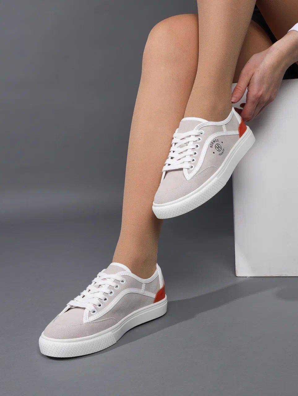 Кеды женские брендовые натуральная кожа с текстилем бежевые 3660 Кеды женские брендовые натуральная кожа с текстилем бежевые 3660