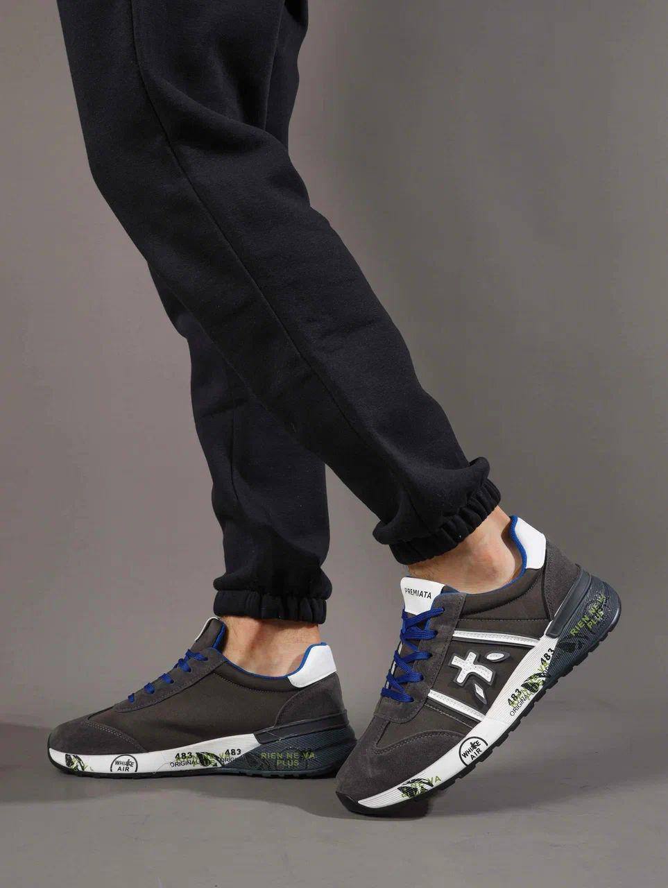 Кроссовки мужские брендовые искусственная кожа коричневые 3703 Кроссовки мужские брендовые искусственная кожа коричневые 3703