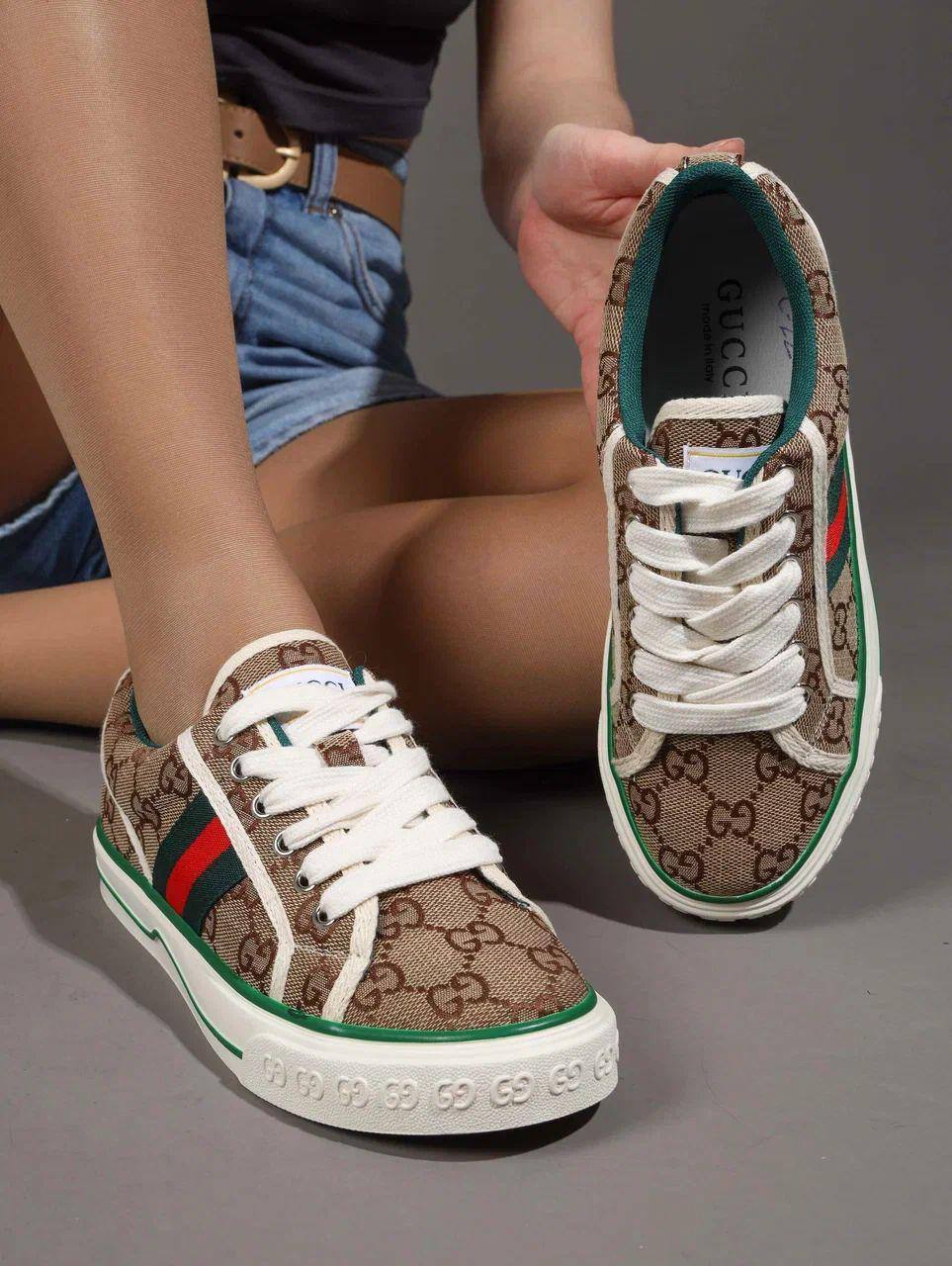 Кеды женские брендовые джинсовые бежевые 3674 Кеды женские брендовые джинсовые бежевые 3674