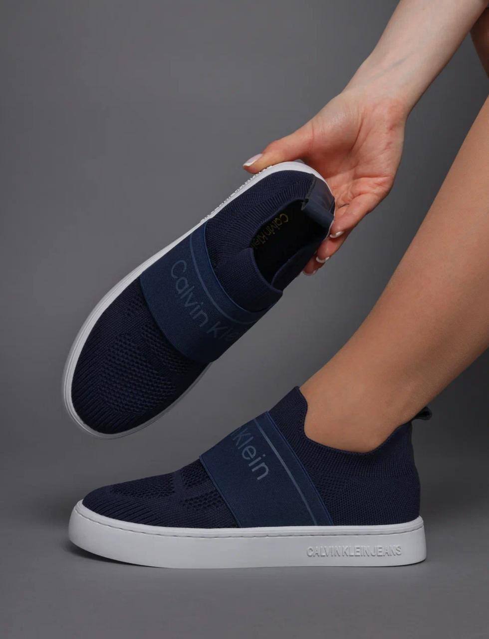 Кеды женские брендовые текстильные синие 3716 Кеды женские брендовые текстильные синие 3716