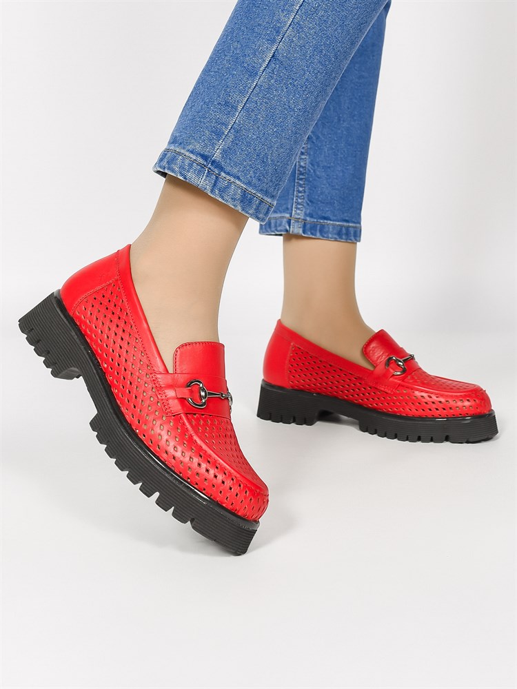 Лоферы женские летние