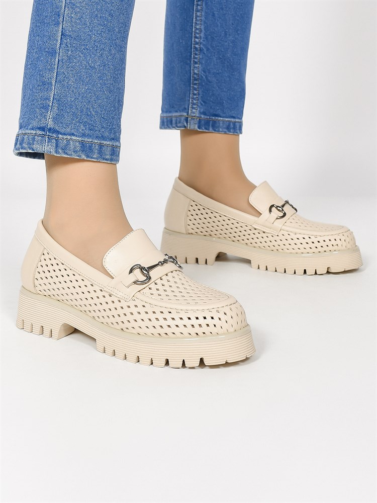 Лоферы женские летние