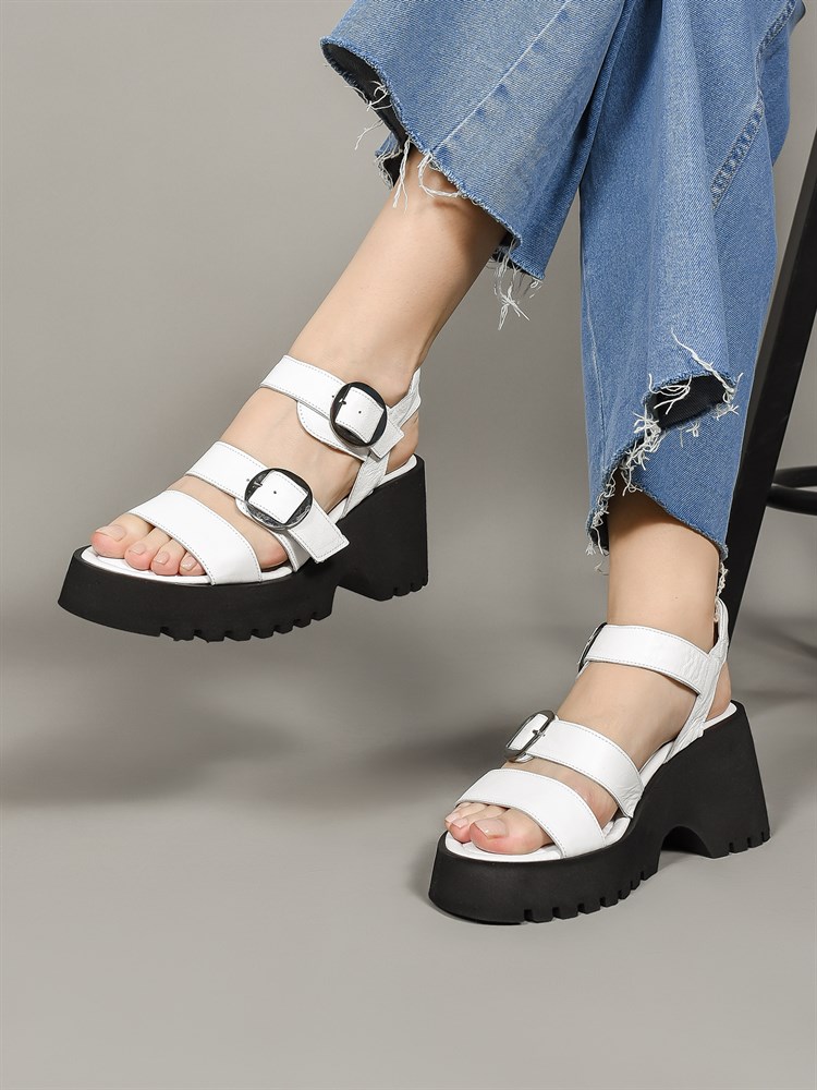 Босоножки женские летние натуральная кожа белые 3303-04 Босоножки женские летние натуральная кожа белые 3303-04