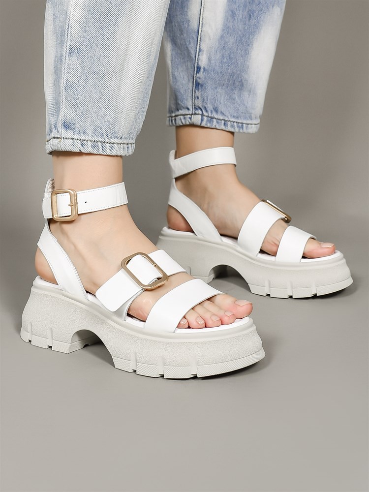 Босоножки женские летние натуральная кожа белые 3481-06 Босоножки женские летние натуральная кожа белые 3481-06