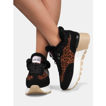Кроссовки зимние LIU-JO леопардовые 3325 Кроссовки зимние LIU-JO леопардовые 3325