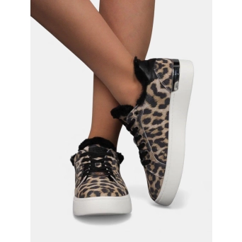 Кеды зимние LIU-JO леопардовые 3333 Кеды зимние LIU-JO леопардовые 3333
