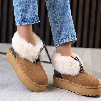 Угги женские UGG зимние коричневые замшевые 36-40 BU2702