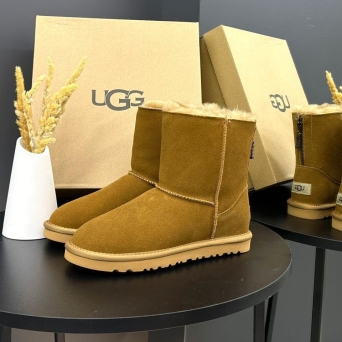 Угги женские UGG зимние рыжие замшевые 36-40 BU2715