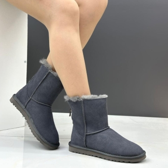 Угги женские UGG зимние серые замшевые 36-40 BU2716