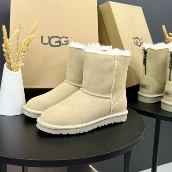 Угги женские UGG зимние бежевые замшевые 36-40 BU2718