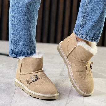 Угги женские UGG зимние бежевые замшевые 36-40 BU2721