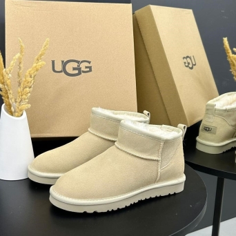 Угги женские UGG зимние бежевые замшевые 36-40 BU2729