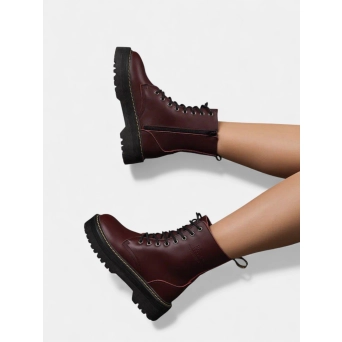 Ботинки Dr. Martens Jadon бордовые 3400