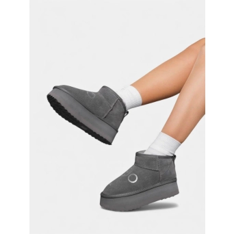 Угги женские зимние LIU JO серые 3417