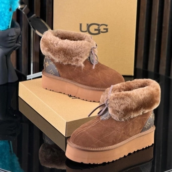 Угги женские UGG зимние шоколадные замшевые 36-40 BU2705