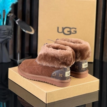 Угги женские UGG зимние шоколадные замшевые 36-40 BU2711