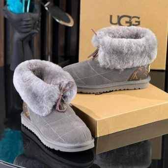 Угги женские UGG зимние серые замшевые 36-40 BU2713