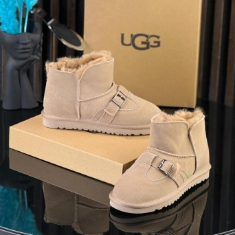 Угги женские UGG зимние бежевые замшевые 36-40 BU2724