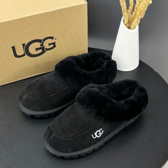 Угги женские короткие UGG зимние черные замшевые 36-40 BU2773