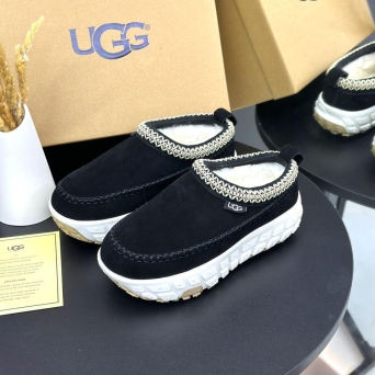 Угги женские короткие UGG зимние черные замшевые 36-40 BU2817